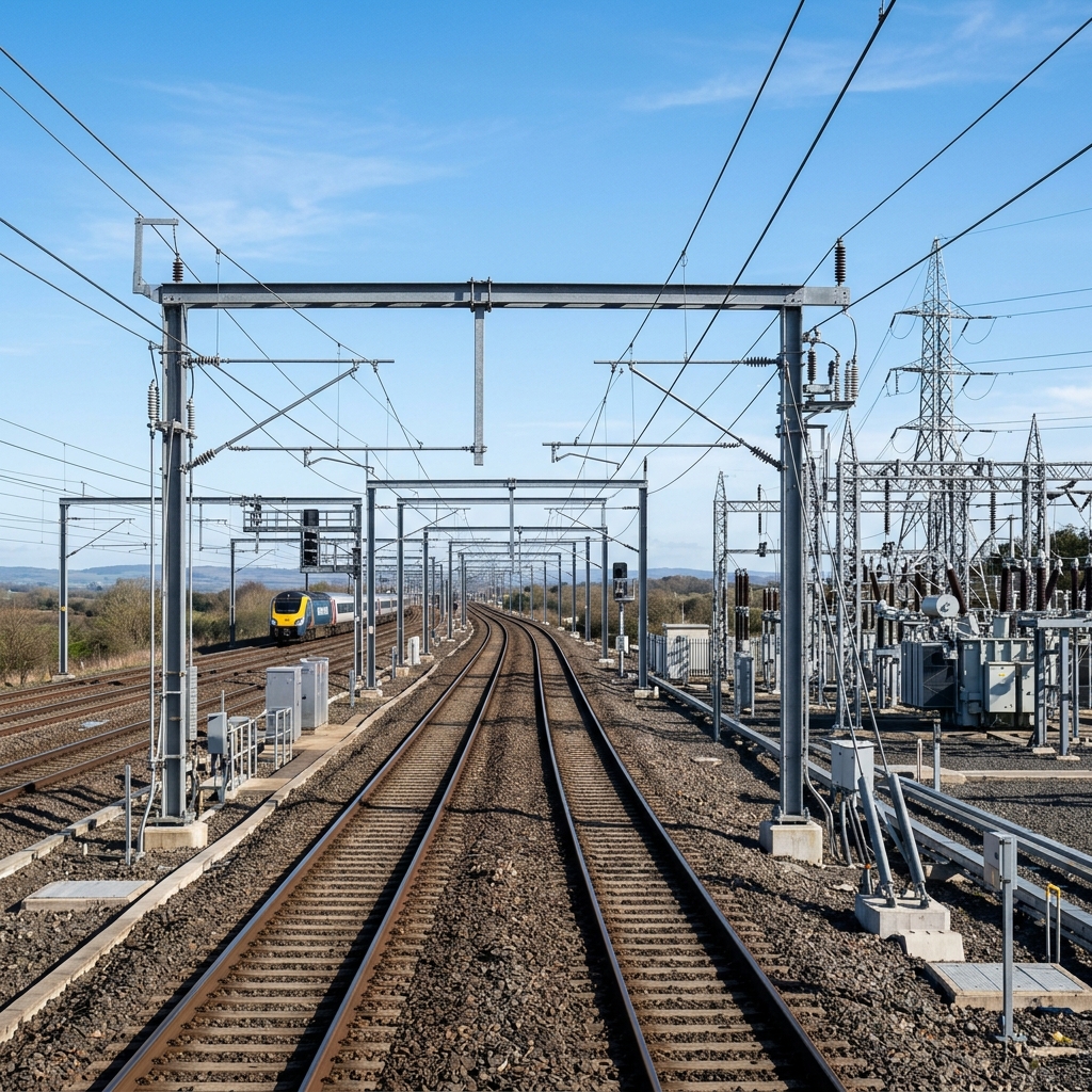Railway OHE & Traction Substation